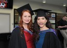 Emily Walker, Long Walk and Ncktaria Papadaki, Church Lane, were conferred with a Masters in Law Degree at NUIGalway. 