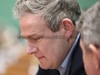 Galway West Fine Gael candidate Sean Kyne TD looks on during the count at Galway Lawn Tennis Club.