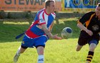Action from week 2 of Tag Rugby at Galway Corinthians<br />
<br />
Kieran Dolan of The Wafflers in their match against Magic Tag A Nova