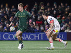 Connacht v Ulster BKT United Rugby Championship at Dexcom Stadium.<br />
Connacht's Sam Gilbert and James Hume, Ulster
