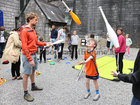 Childrens outdoor activities during Culture and Heritage Day at St Nicholas’ Collegiate Church last weekend.