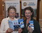 Donagh Hawtin, Knockma Woodland Burials and Anne McCabe of An Taibhdhearc, at the ‘Getting Your Brand To Work’ marketing seminar at the Ardilaun Hotel.