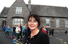 <br />
Brid Ni Neachtain, who is the newly appointed Priomhaide of Scoil Fhursa, Nile Lodge. A native of An Spideal, she has been teaching at the school for the past twenty two years. 