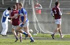 Laois v Galway Allianz Football League Division 2, round 3 game at Tuam Stadium,<br />
Donal Kingston after scoring his goal for Laois after dispossing Galway goalkeeper goalkeeper Brian O'Donoghue