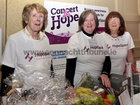 Kay O'Dwyer, Board of Trustees, Katherine Farrell, Volunteer and Kathleen Hurley, Board of Trustees, at the HopeSpace Galway Concert for Hope in the Galway Bay Hotel. The concert was held to raise awareness and funds for HopeSpace, the free one-to-one listening service for children and young people aged 4-17 years who are experiencing loss from bereavement and help them to process their grief. HopeSpace is located at The SCCUL Enterprise Centre, Castlepark Rd., Ballybane, <br />
