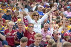 Galway supporters at last Sunday's All-Ireland senior hurling replay at Semple Stadium in Thurles.