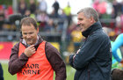 Galway v Roscommon 2018 Connacht Senior Football final at Dr Hyde Park, Roscommon.<br />
Selector Brian Silke and Manager Kevin Walsh