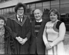 Pictured after the awarding of medical degrees at University College Galway in December 1979