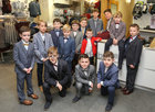 Boys who took part in Anthony Ryans Communion Wear Fashion Show. Anthony Ryans special annual fashion show devoted exclusively to communion wear took place at Anthony Ryans in Shop Street last Sunday. The fashion show previewed this season’s collection of exclusive communion wear with the clothes being modelled by children from local schools. The show featured both boys and girls fashions with Ryans showing all the latest trends in communion wear.<br />
