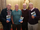 Martin Ryan, Bryan Flannery, Paul McGinley and John Flannery at the launch of Paul McGinley's Salthill - A History, Part 1, at the Galway Bay Hotel.