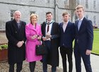 Mark Kenny, Claregalway, with his parents John and Kathrinn and brothers Evan and Alan, after he was conferred with the degree of B A, Honours,at NUI Galway.