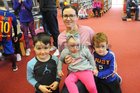 <br />
Noreen Cullinane, with her children, Mattie Indie and Danny,  at the  Summer Reading Challenge presentations at Ballybane Library