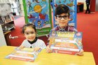 <br />
Yvonne and Ethan Dhakan, after receiving certificates   at the  Summer Reading Challenge presentations at Ballybane Library