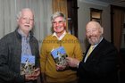 Damian Spring, Knocknacarra; John Walsh, Circular Road and Liam Silke, Munster Ave,  at the launch of a new book by Ken O’Sullivan,  Máméan-A Sacred Place, in the Ardilaun Hotel. 