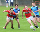 Clifden v St Brendan’s Intermediate Football Championship game at Pearse Stadium.<br />
9 and 3, Clifden and 3 and 24, St Brendan’s
