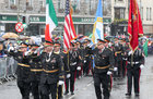 St Patricks Day parade at Eyre Square