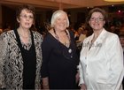 Brid Lynch, Caring for Carers, West, Tuam, Judith Ironside, National President, and Mary McMahon, CEO, at the National Carers conference dinner at the Radisson Blu Hotel