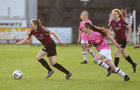 Galway Women's FC v Wexford Youths Só Hotels Under 17 Women's National League Final at Eamonn Deacy Park.<br />
Saoirse Healy, Galway Women's FC, and Kira Bates Crosbie, Wexford Youths