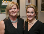 Yvonne Gibbs, Salthill, and Andrea Gibbs, Barna, at Galwegians RFC celebration dinner at the Westwood House Hotel.