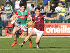 Galway v Mayo All-Ireland minor football final in Hyde Park, Roscommon.<br />
Galway’s Tomás Farthing and Mayo’s Cathal Keaveney