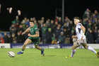Connacht v Ulster Guinness PRO14 game at the Sportsground.<br />
Connacht's Cian Kelleher and Ulster's Louis Ludik
