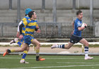 St Joseph’s College “The Bish” v Athlone Community College Senior B Cup final at the Sportsground.<br />
Cillian McCullagh, St Joseph’s College and Jules Gelet and Jorge Prieto, Athlone Community College