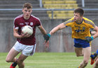 Galway v Roscommon Connacht Under 20 Football sem-final at Tuam Stadium.<br />
Galway's John Daly and Roscommon's A Dowd