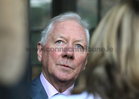 Gay Byrne, Chairman of the Road Safety Authority, at NUI Galway where he delivered the inaugural address at the presentation of the Donna Ferguson Memorial Award. 26 March 2008