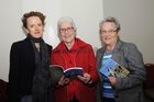 <br />
Eadaoin Madigan, Shantalla, Bernadette Joyce, Corrib Park and Anne Donohue, Corrib Park,  at the launch of a new book by Ken O’Sullivan,  Máméan-A Sacred Place, in the Ardilaun Hotel. 