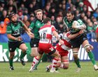 Connacht v Gloucester Heineken Cup Pool 6 game at the Sportsground.<br />
Connacht's George Naoupu
