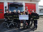 Fire Fighters Present Cheque