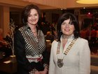 Ennis and District Soroptimist members Frances Neilan, Gort, and Clare Colleran, President, at the National Carers conference dinner at the Radisson Blu Hotel